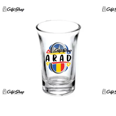 Arad romania, set 6 pahare shout, model 26bs